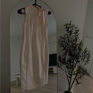 Calvin Klein Soft Pink Midi Dress